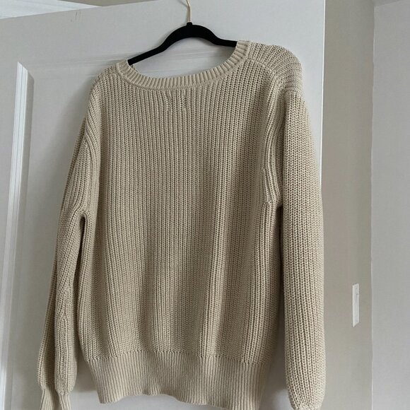 100% Cotton Shaker Stitch Sweater - Picture 2 of 3